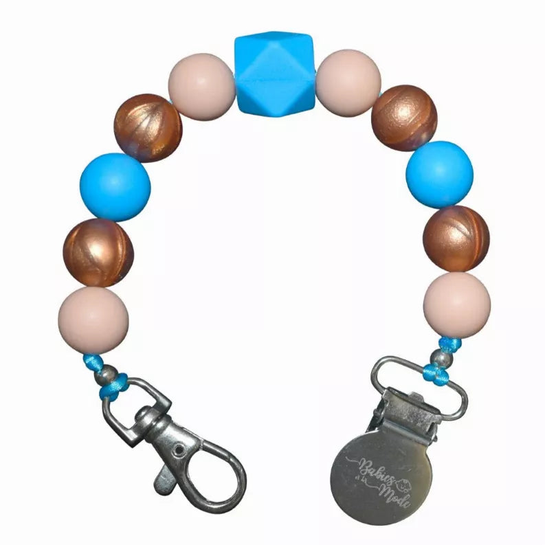 Pacifier Clip Babies a la Mode