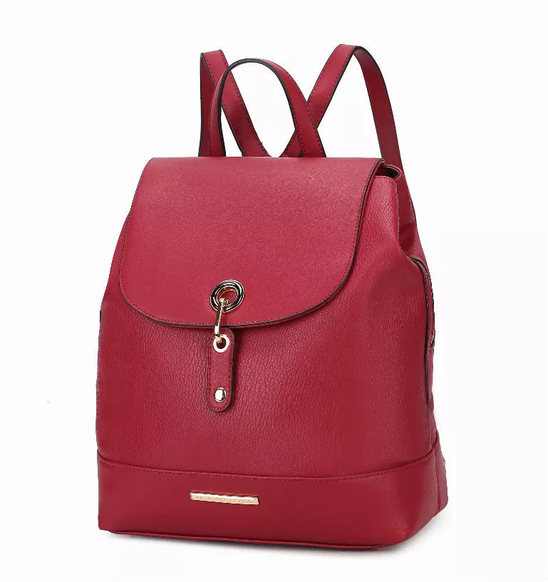 Laura Vegan Leather Backpack MKF Collection by Mia K.