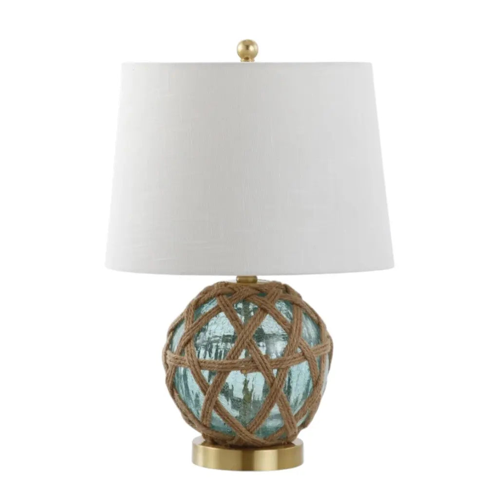 22" Gold Novelty Table Lamp With Drum Shade Homeroots Lighting