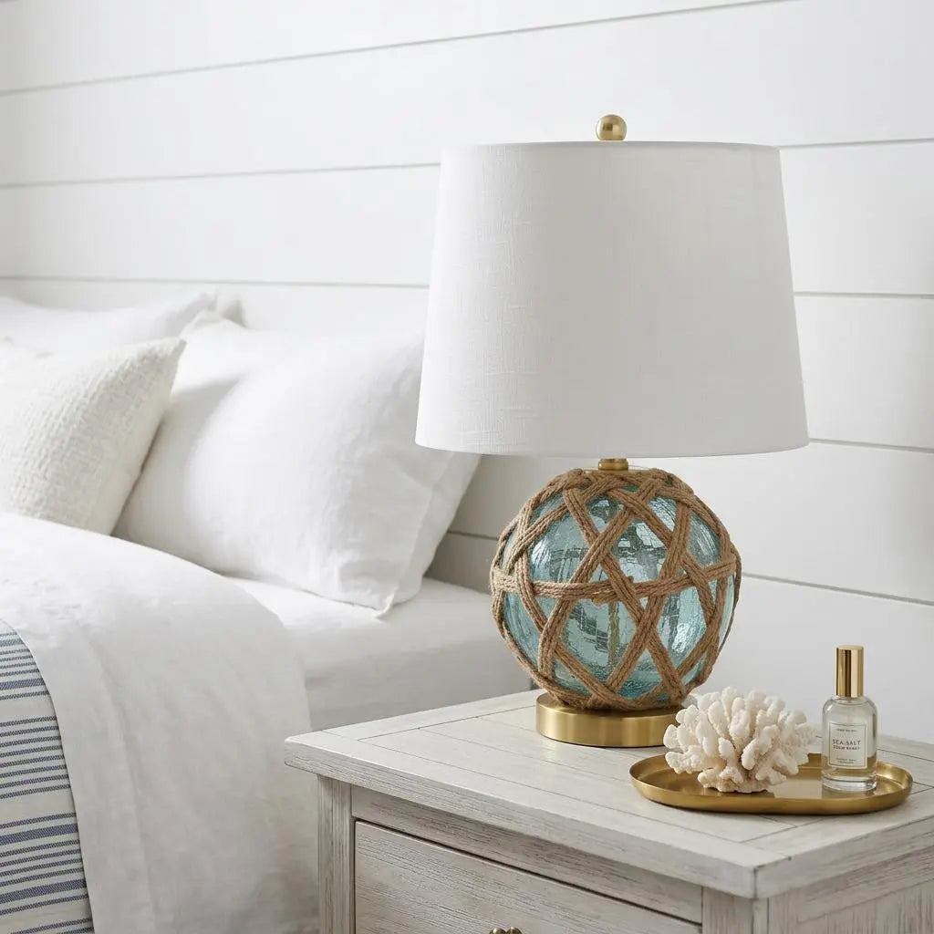 22" Gold Novelty Table Lamp With Drum Shade Homeroots Lighting