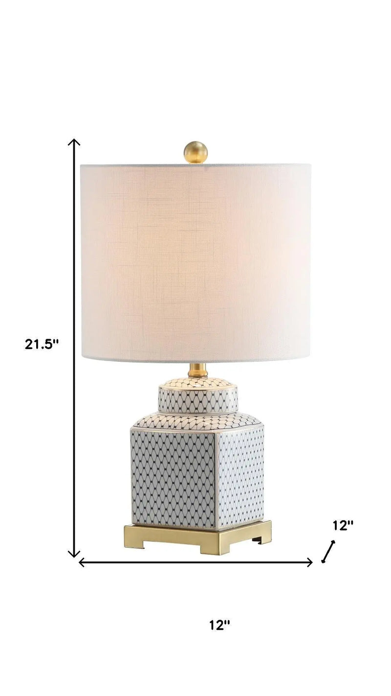 22" Gold Novelty Table Lamp With Globe Shade Homeroots Lighting