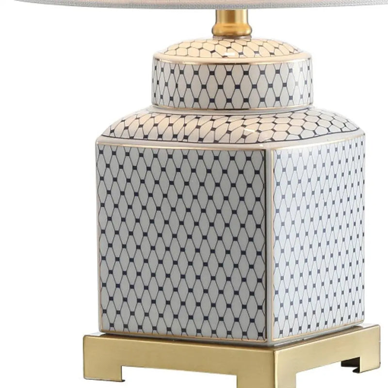 22" Gold Novelty Table Lamp With Globe Shade Homeroots Lighting