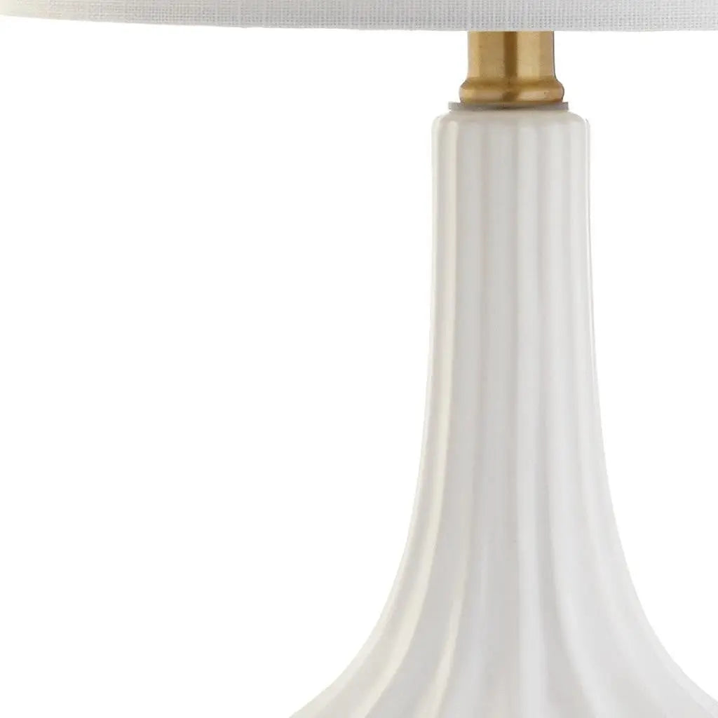 22" Gold Urn Table Lamp With Drum Shade Homeroots Lighting