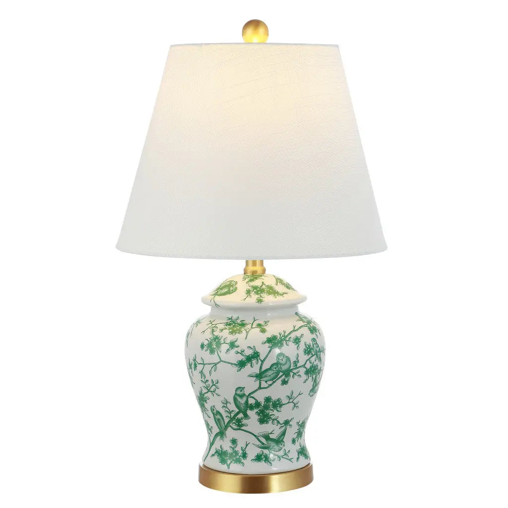 22" Gold Urn Table Lamp With Empire Shade Homeroots Lighting