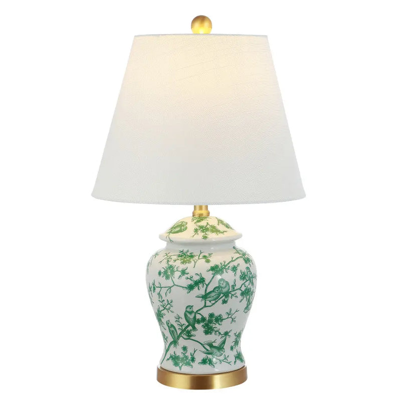 22" Gold Urn Table Lamp With Empire Shade Homeroots Lighting