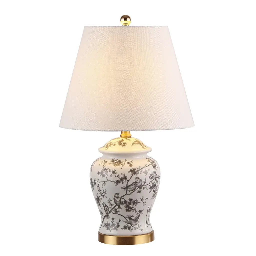 22" Gold Urn Table Lamp With Empire Shade Homeroots Lighting