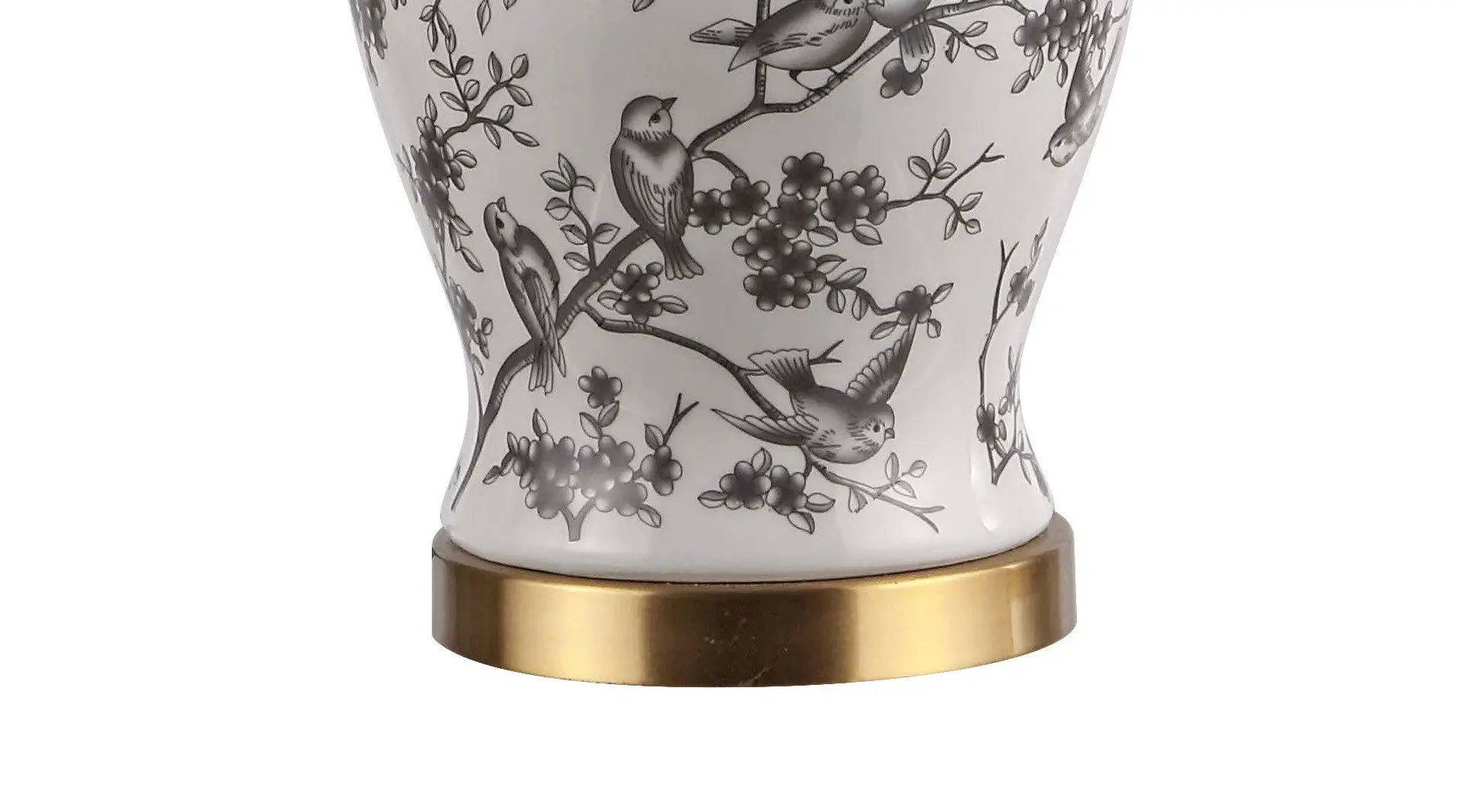 22" Gold Urn Table Lamp With Empire Shade Homeroots Lighting