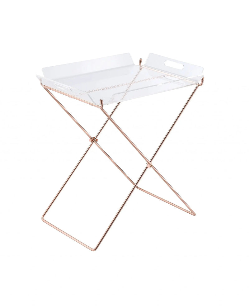 22" Metal Folding Butler Table - GreatEagleInc