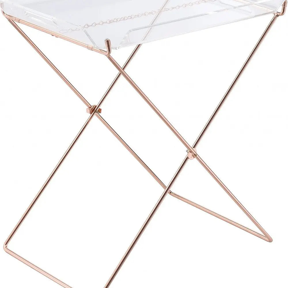 22" Metal Folding Butler Table - GreatEagleInc