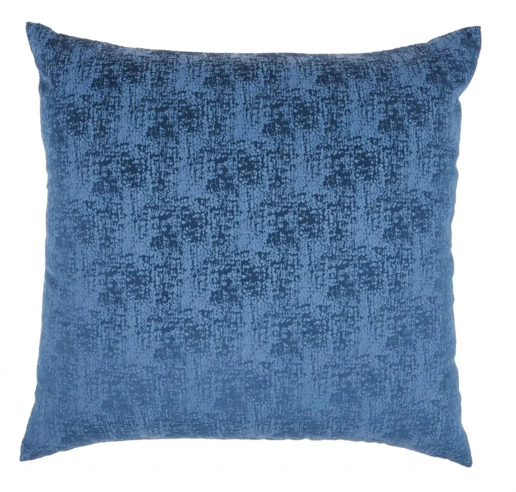 22" Navy Blue Abstract Throw Pillow - GreatEagleInc