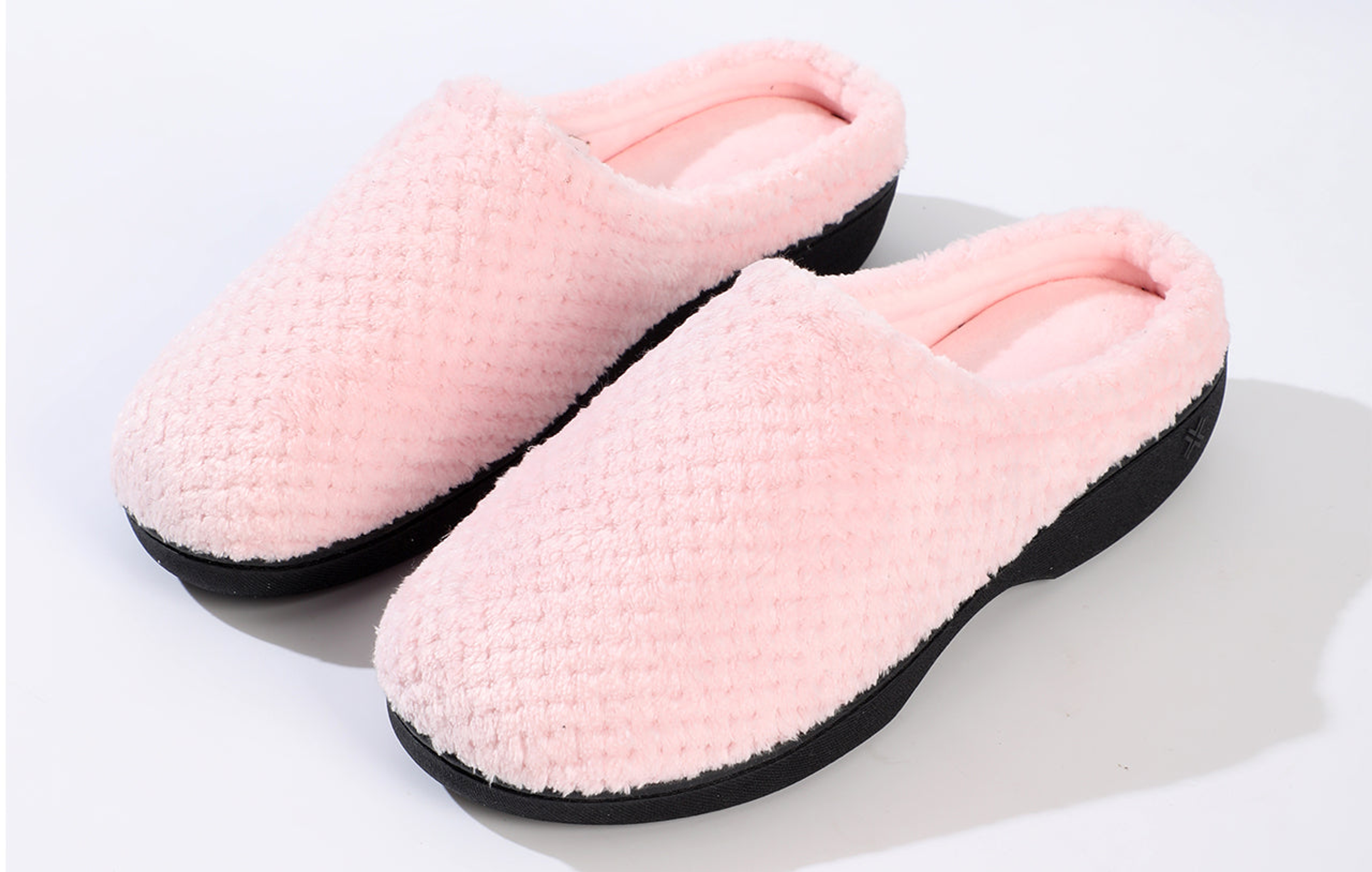 Women's Closed Toe Memory Foam Cotton House Slipper Roxoni