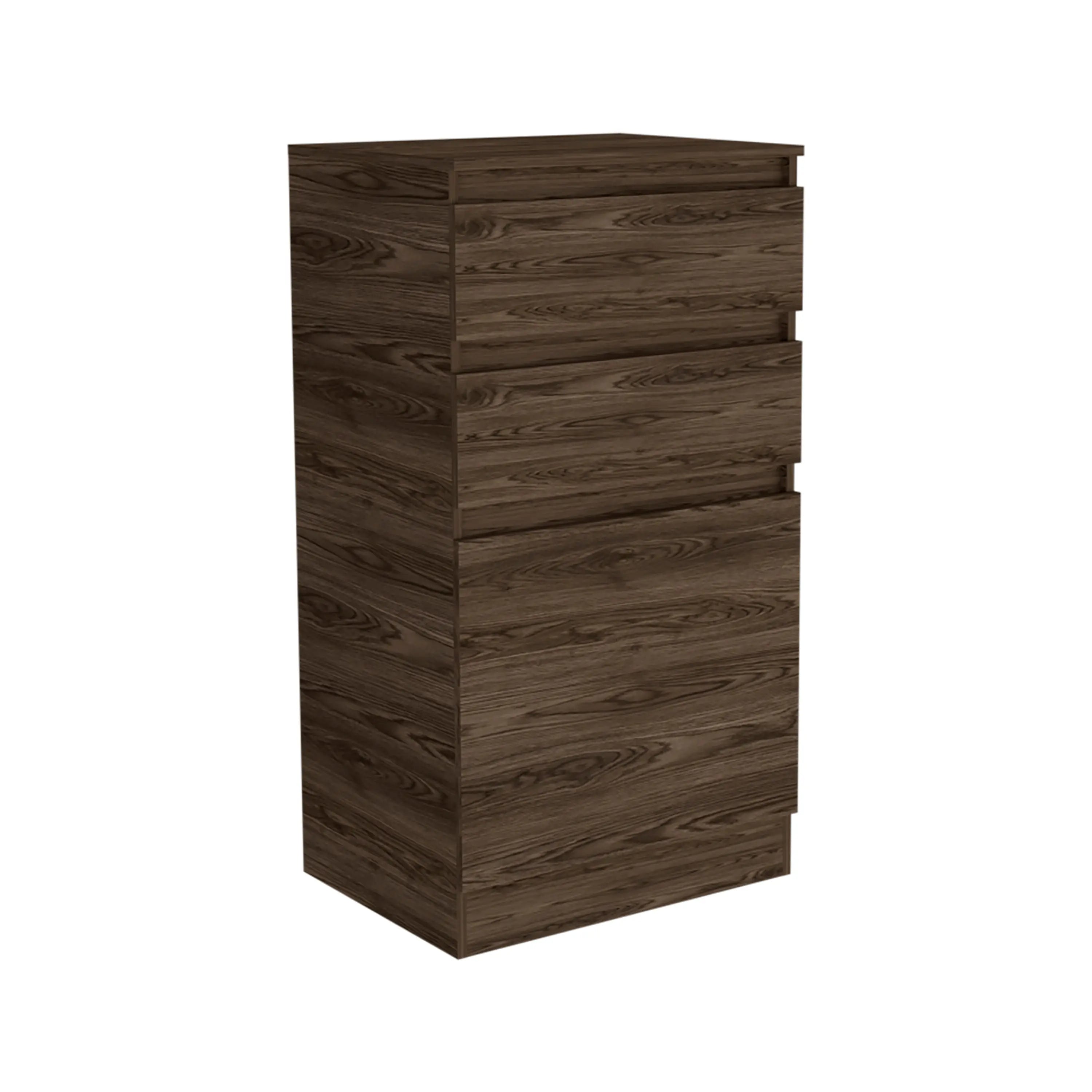 23" Brown Two Drawer Standard Chest Homeroots Bed & Bath