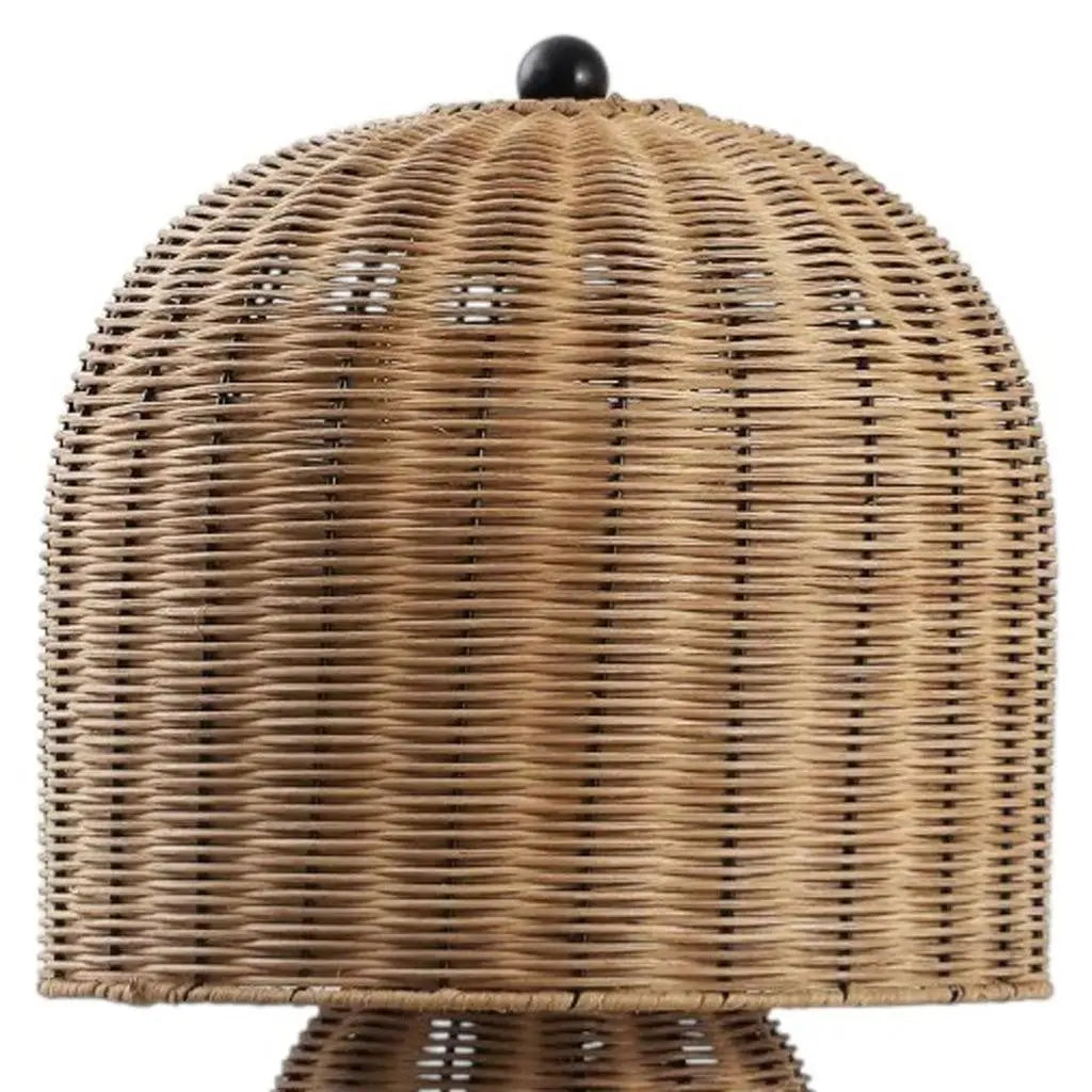 23" Clear Round Table Lamp With Globe Shade Homeroots Lighting