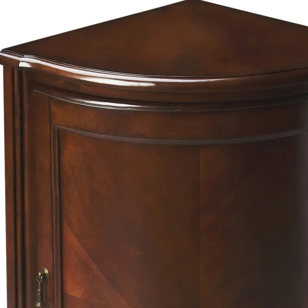 23" Dark Brown Standard Accent Cabinet Homeroots Kitchen & Dining