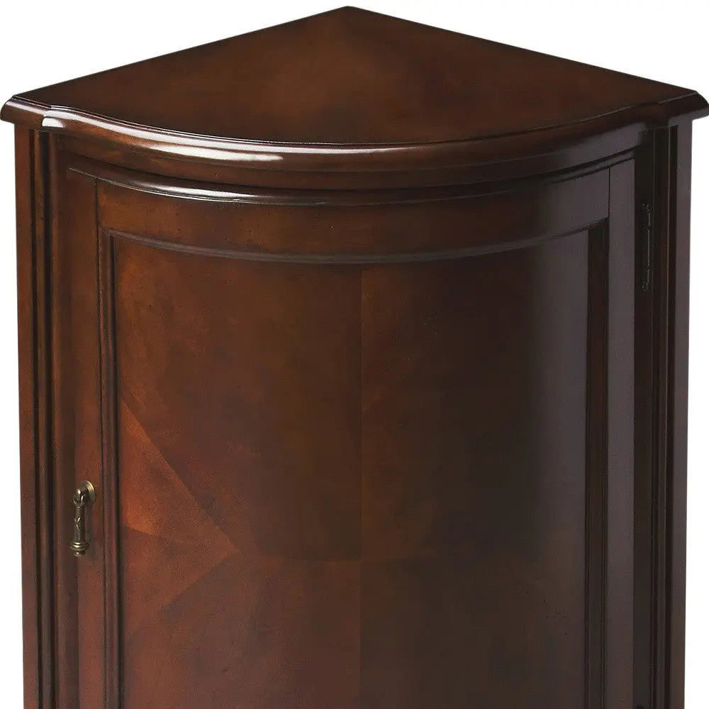 23" Dark Brown Standard Accent Cabinet Homeroots Kitchen & Dining