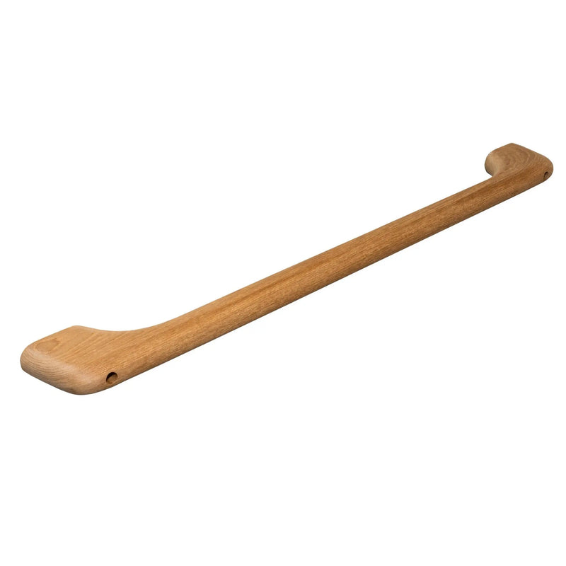 23" Traditional Solid Teak Towel Bar Homeroots Bed & Bath