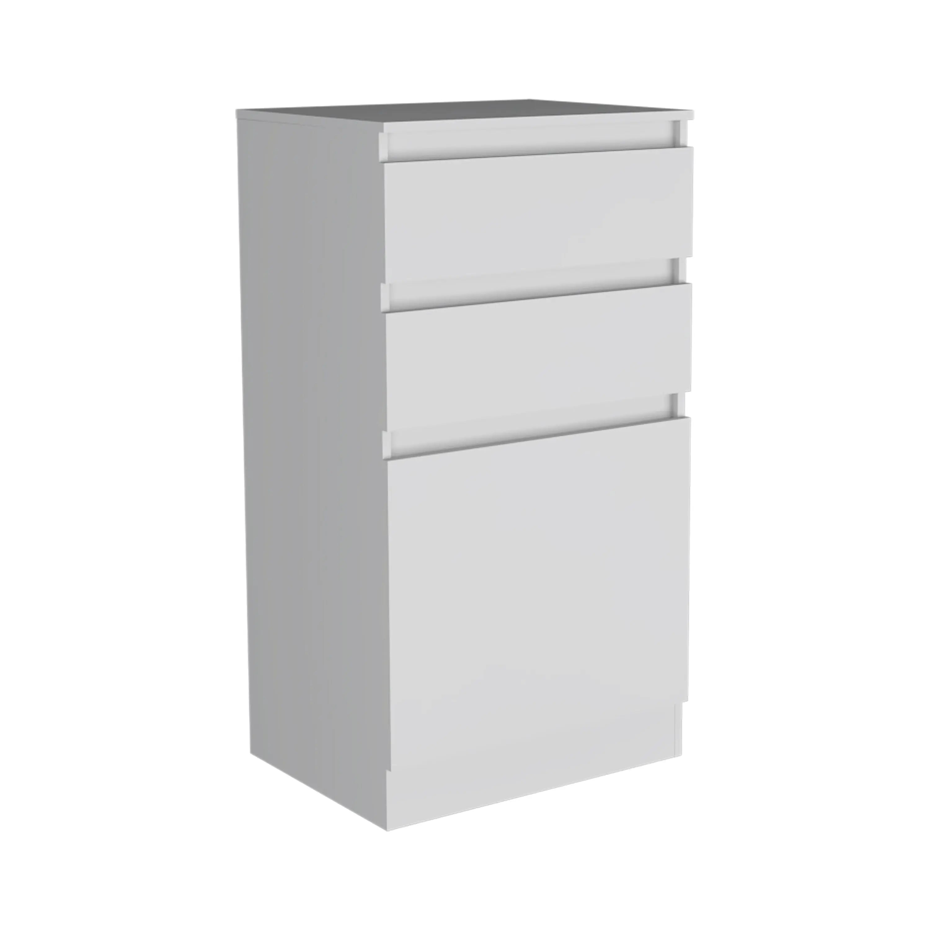 23" White Two Drawer Standard Chest Homeroots Bed & Bath