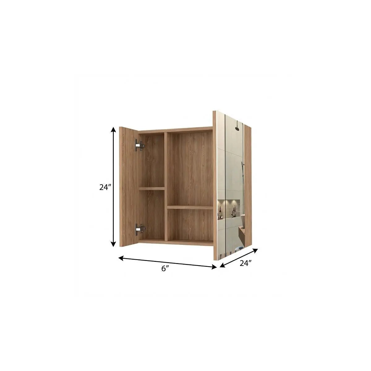 24" Beige Wood Filing Cabinet Homeroots Office