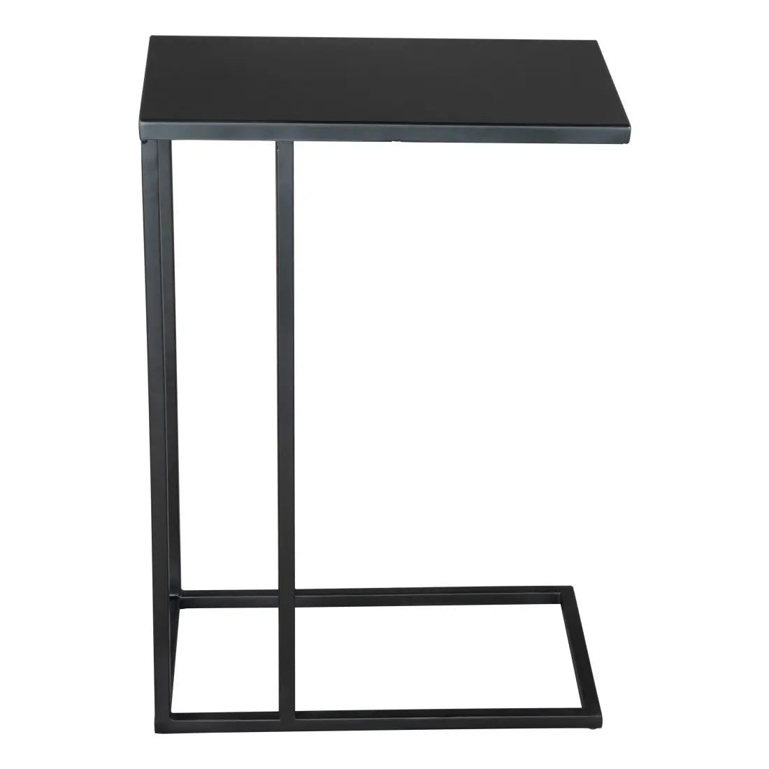24" Black Iron Abstract End Table Homeroots Living Room
