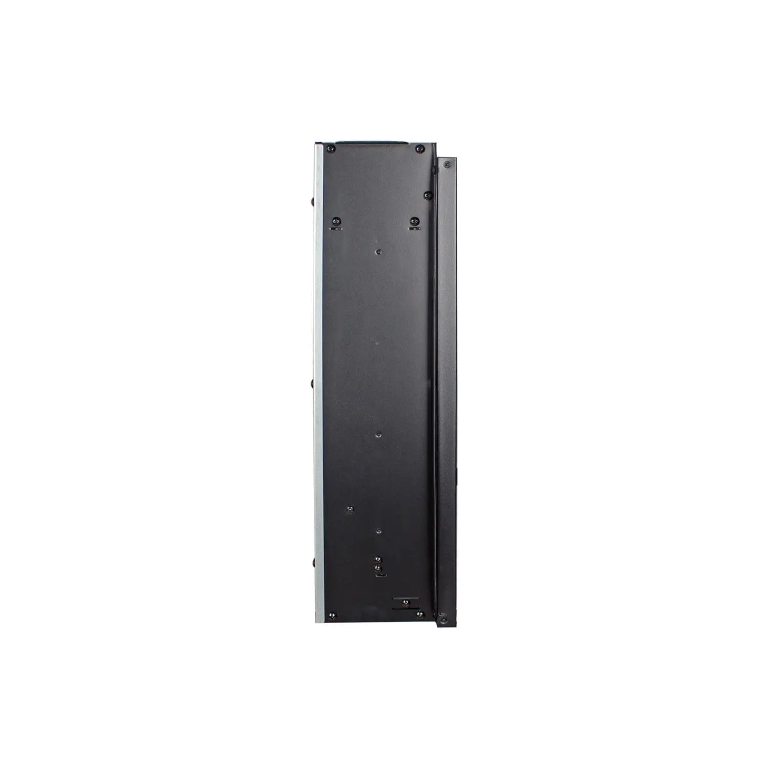 24" Black Metal Electric Fireplace Homeroots Home Decor