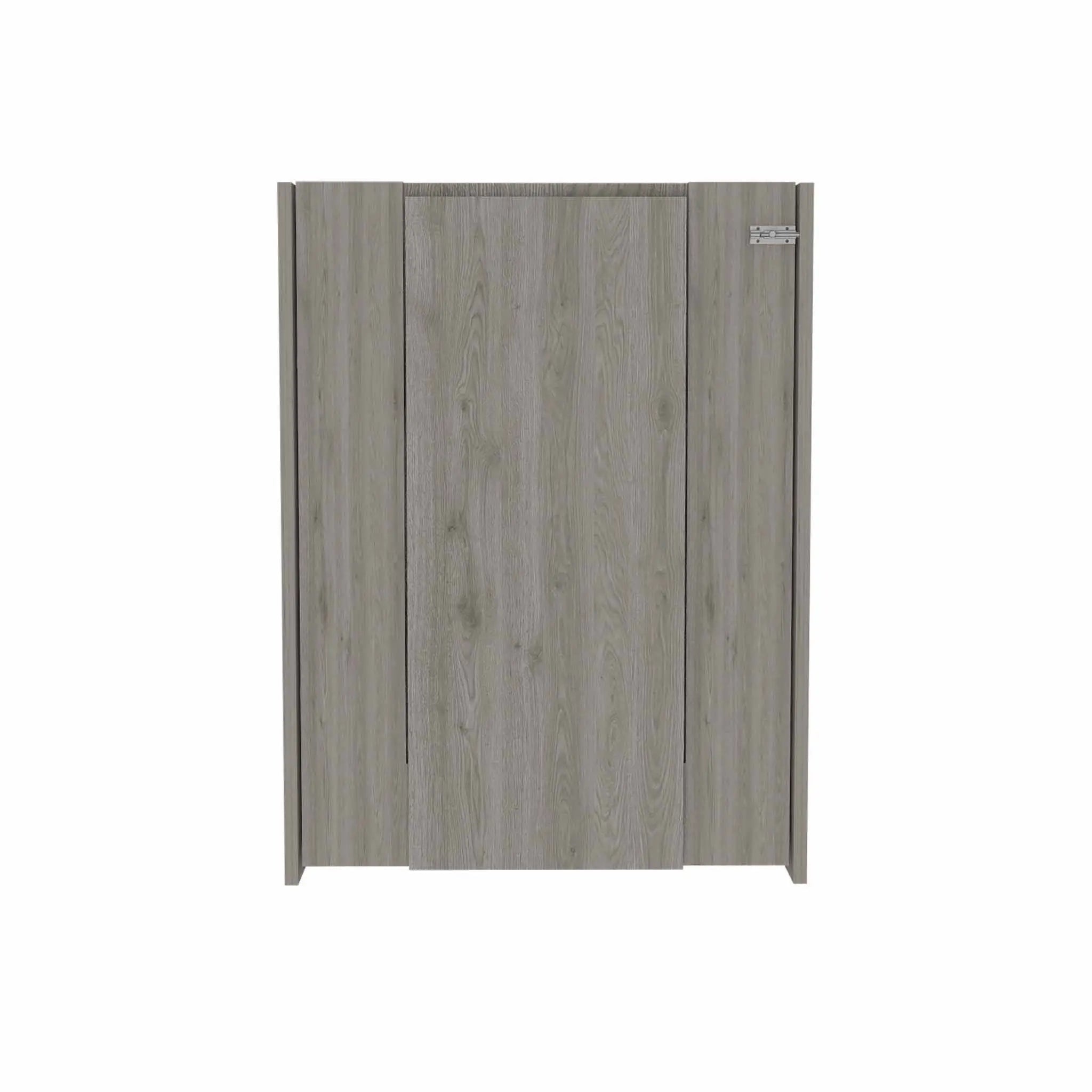 24" Light Gray Floating Desk Homeroots Office
