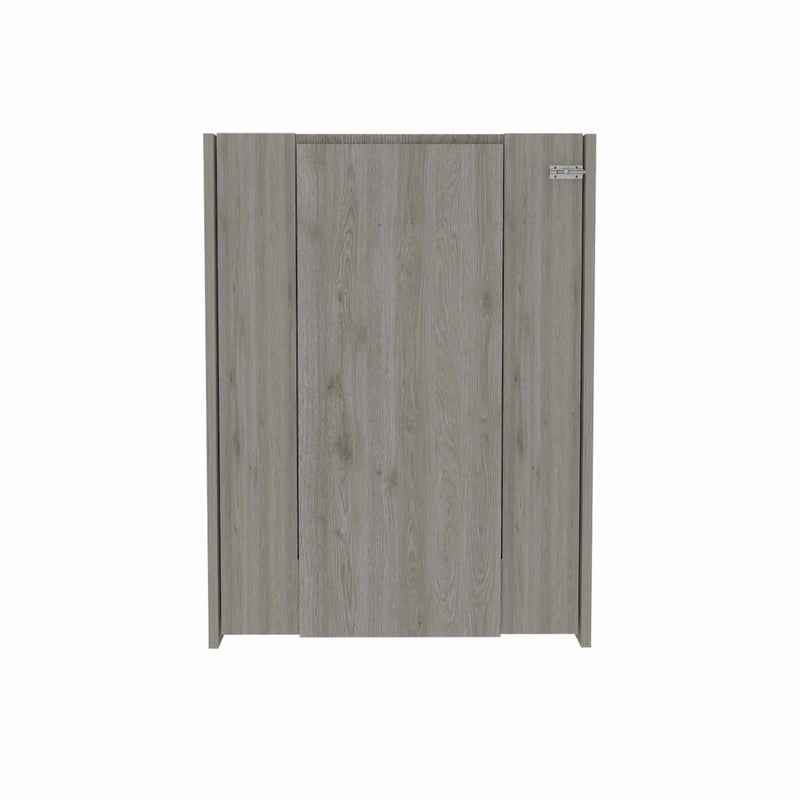 24" Light Gray Floating Desk Homeroots Office