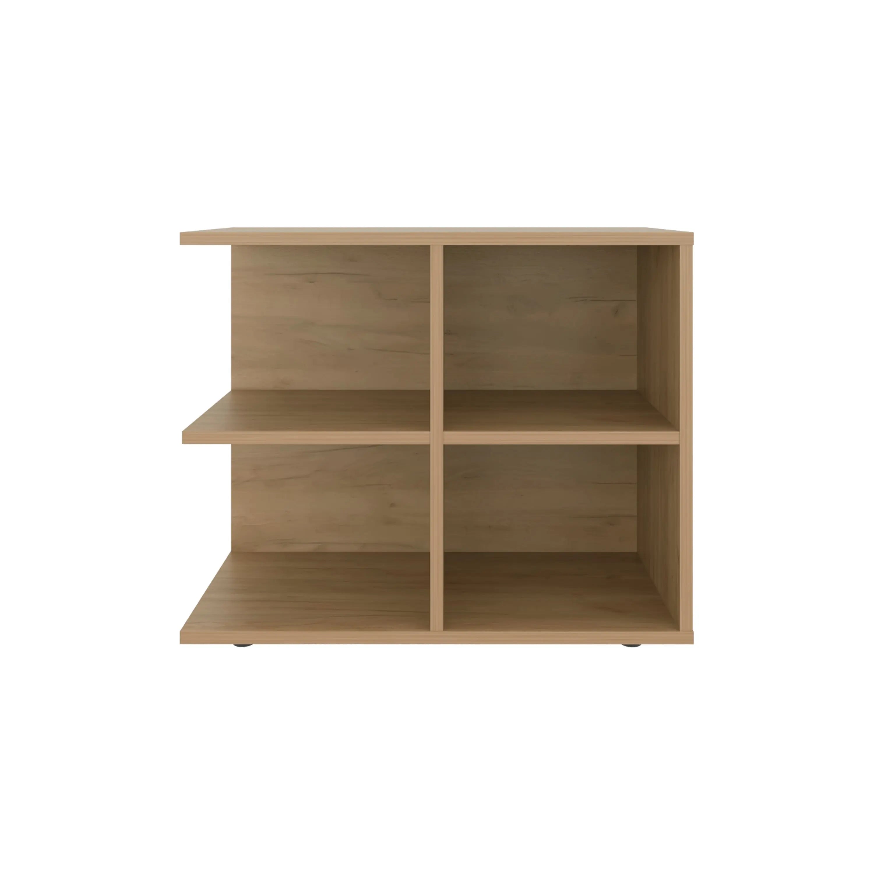 24" Natural Wood Sideboard Homeroots Kitchen & Dining