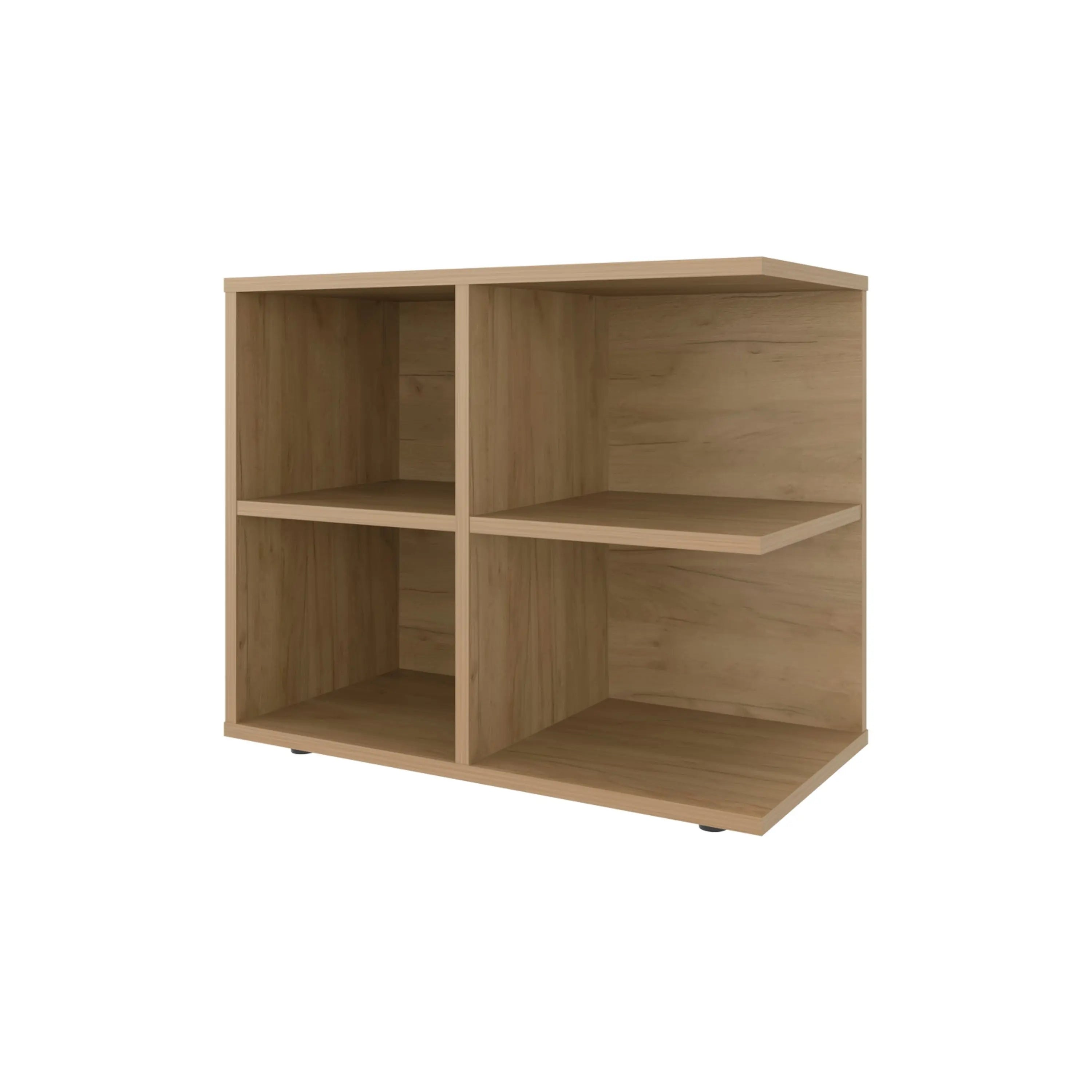 24" Natural Wood Sideboard Homeroots Kitchen & Dining