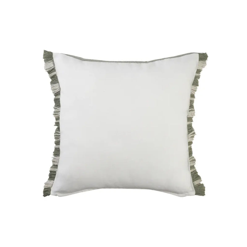 24" X 24" Green Zippered Coastal Indoor Outdoor Throw Pillow Homeroots Outdoor