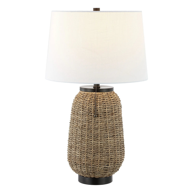 25" Antiqued Bronze Urn Table Lamp With Empire Shade Homeroots Lighting