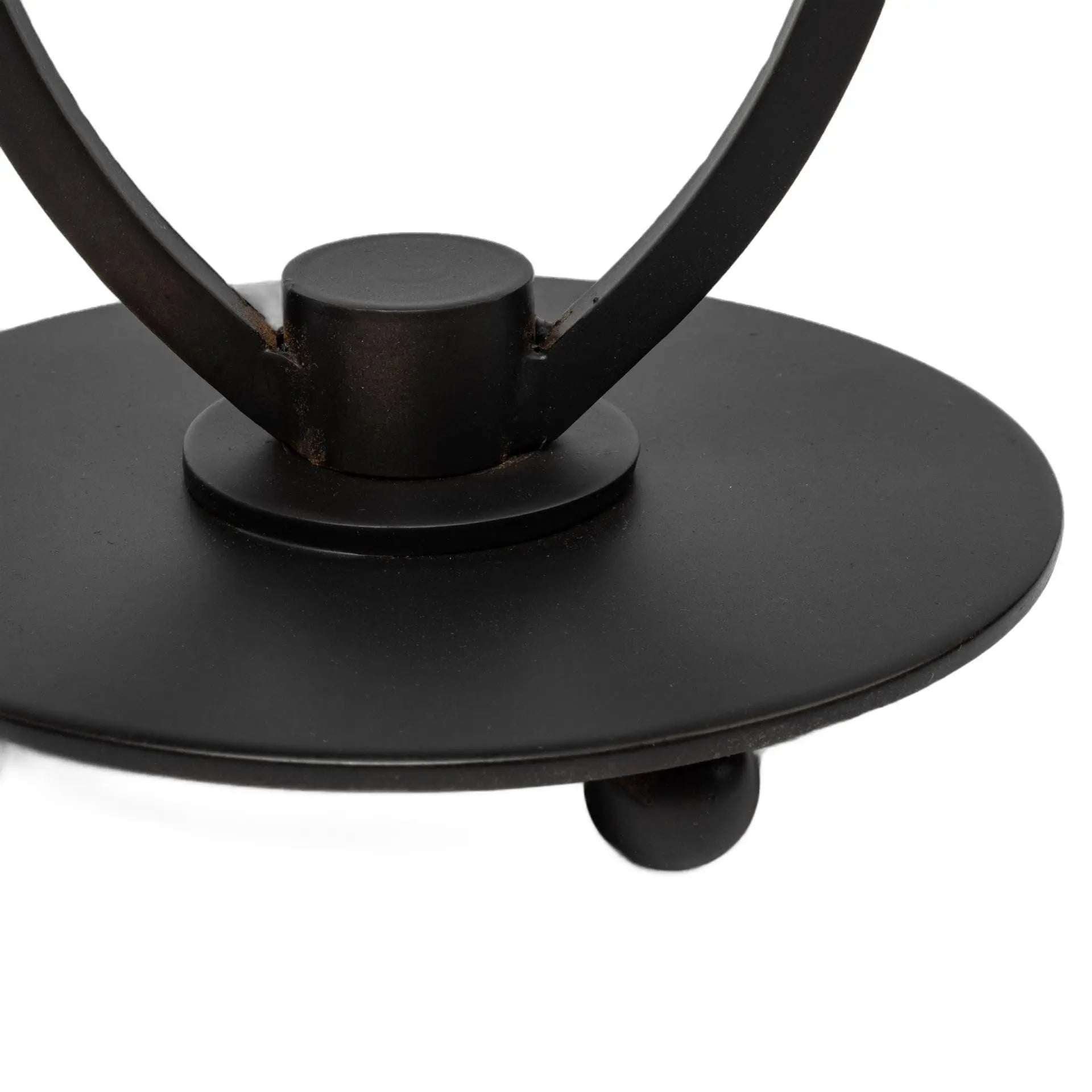 25" Black Metal Floor Votive Candle Holder Homeroots Home Decor