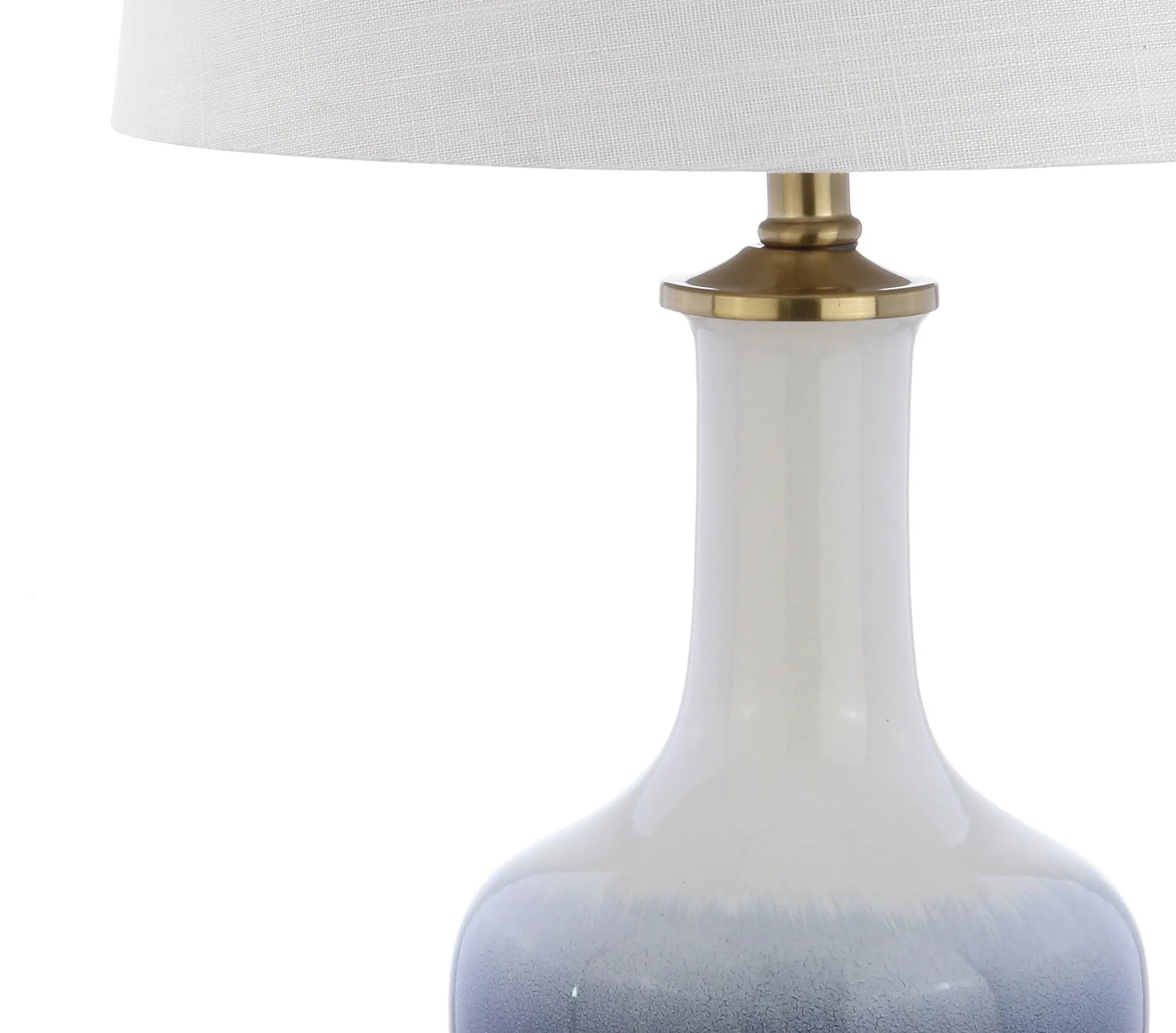 25" Gold Novelty Table Lamp With Drum Shade Homeroots Lighting