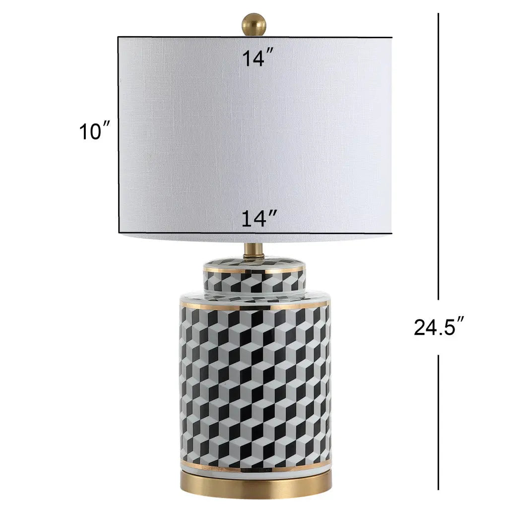 25" Gold Novelty Table Lamp With Globe Shade Homeroots Lighting