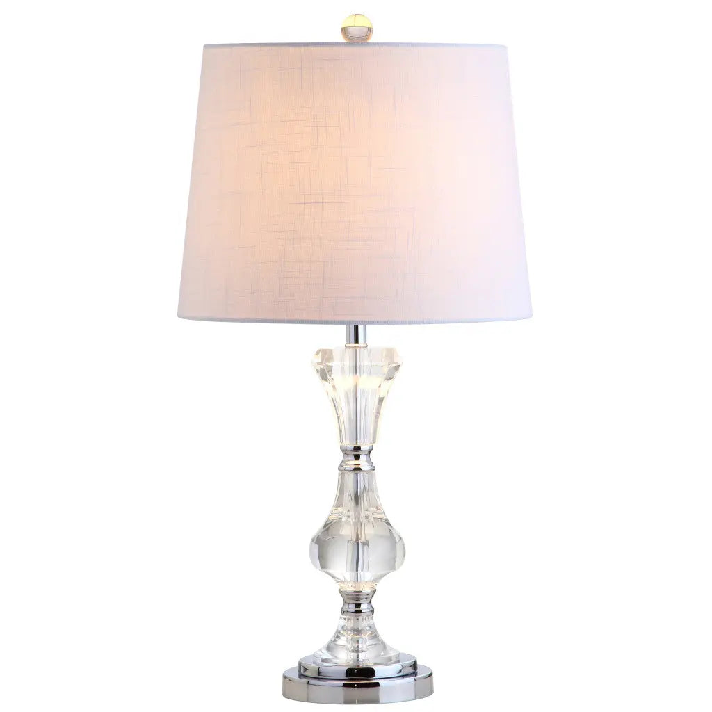 25" Silver Urn Table Lamp With Empire Shade Homeroots Lighting
