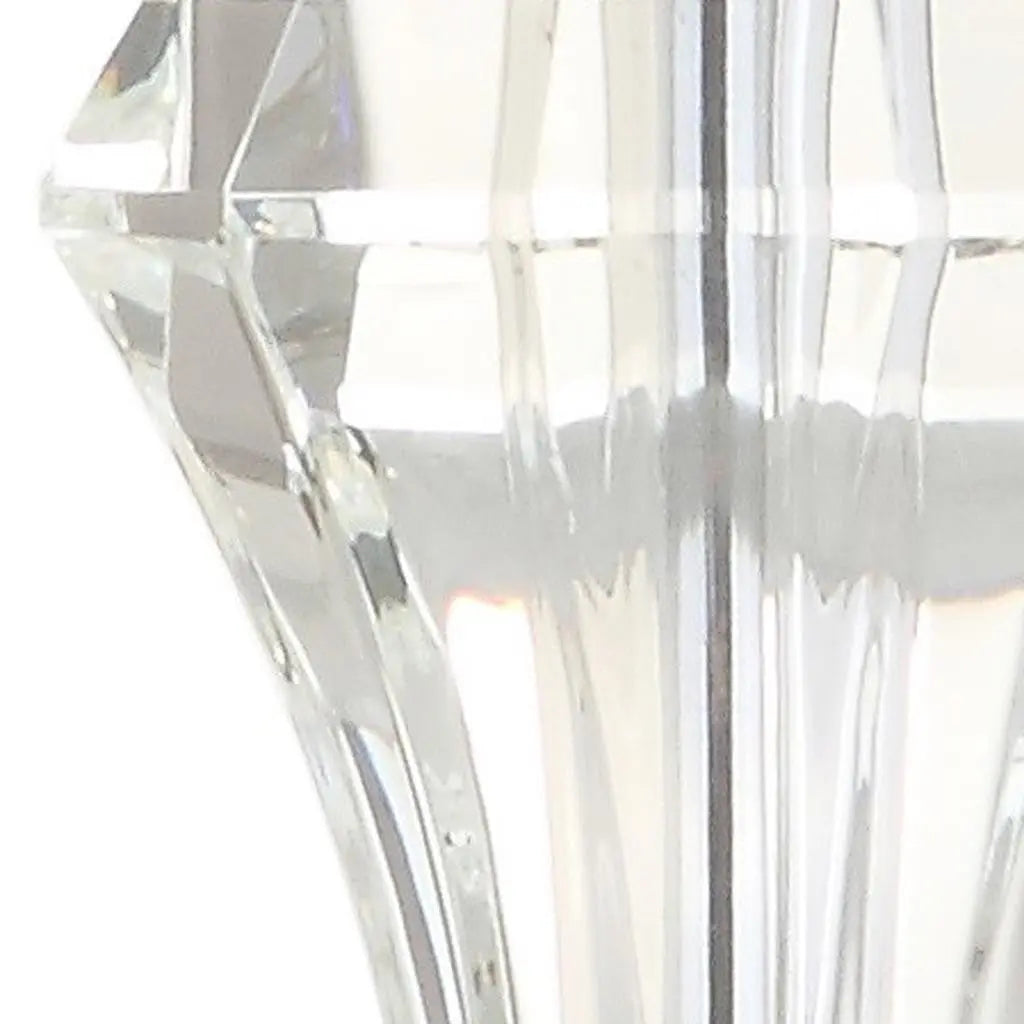 25" Silver Urn Table Lamp With Empire Shade Homeroots Lighting