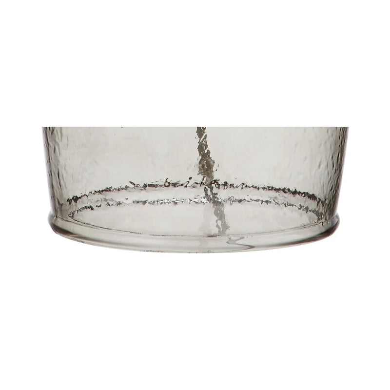 26" Clear Urn Table Lamp With Drum Shade Homeroots Lighting