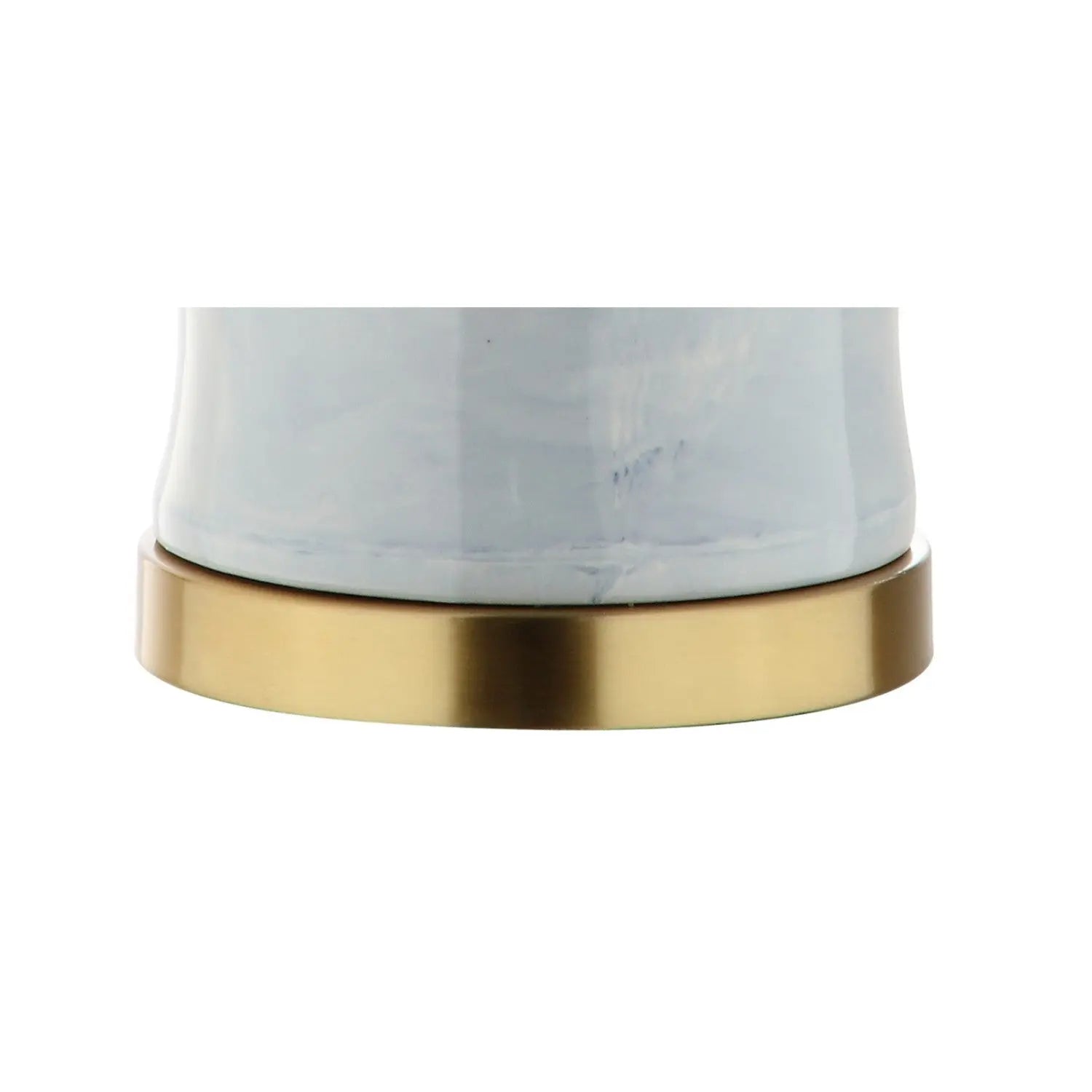 26" Gold Novelty Table Lamp With Drum Shade Homeroots Lighting