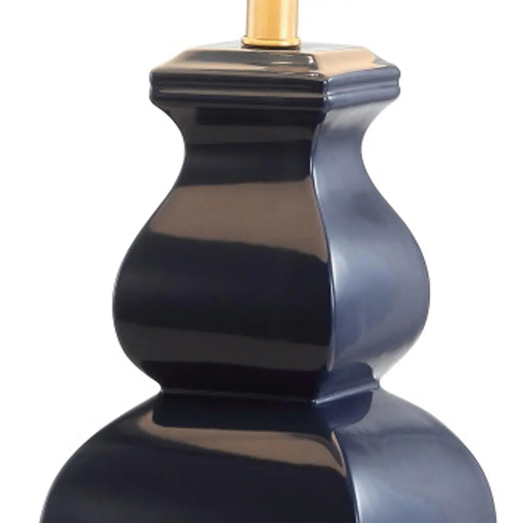 26" Gold Novelty Table Lamp With Globe Shade Homeroots Lighting