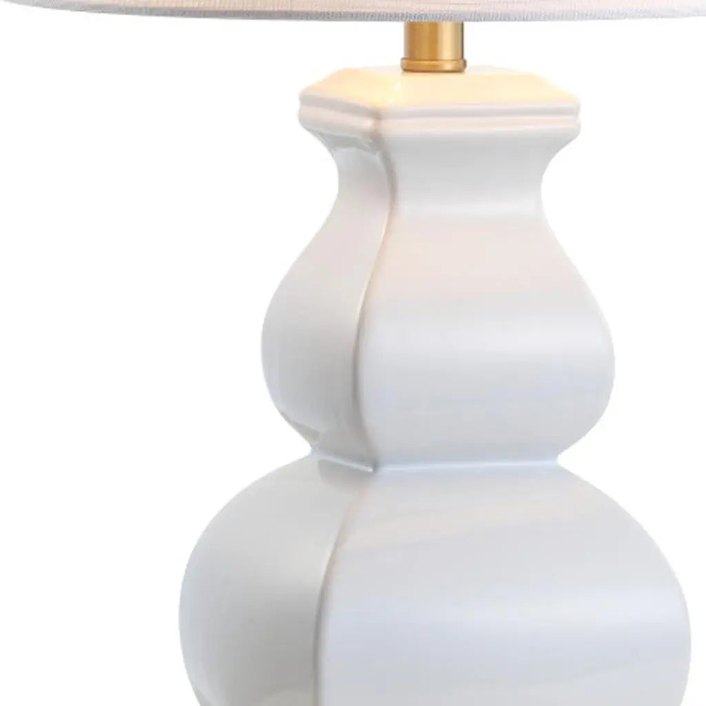 26" Gold Novelty Table Lamp With Globe Shade Homeroots Lighting