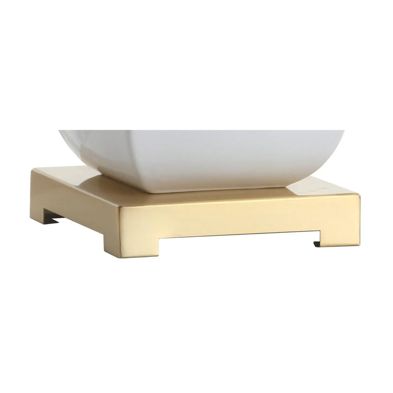 26" Gold Novelty Table Lamp With Globe Shade Homeroots Lighting