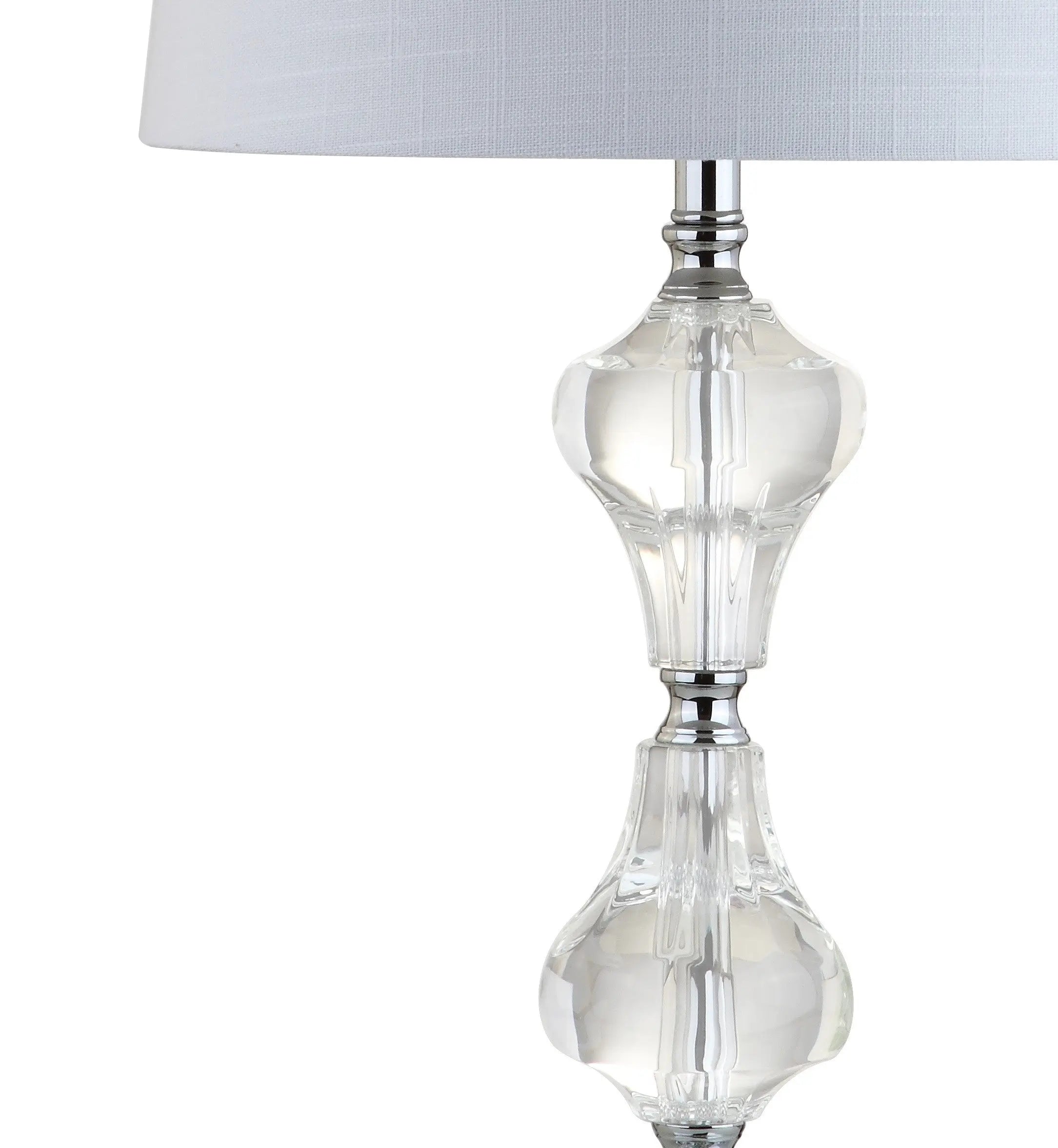 26" Silver Urn Table Lamp With Empire Shade Homeroots Lighting