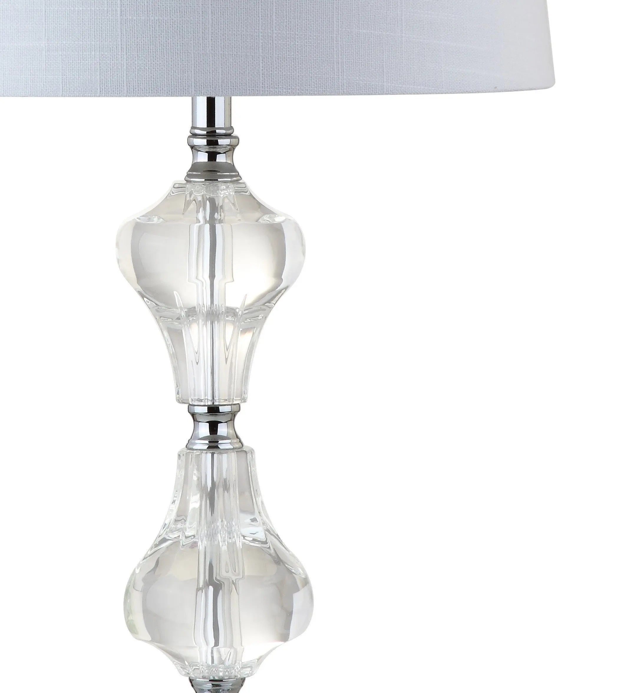 26" Silver Urn Table Lamp With Empire Shade Homeroots Lighting