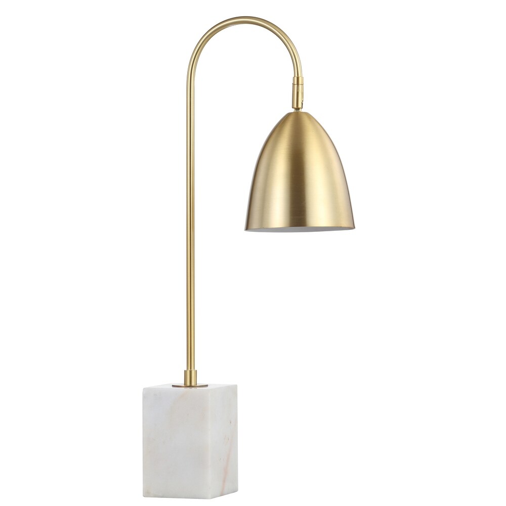 26" White Arched Lamp With Novelty Shade Homeroots Lighting