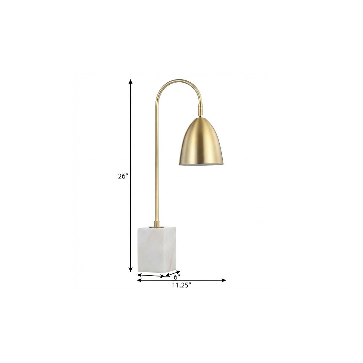26" White Arched Lamp With Novelty Shade Homeroots Lighting