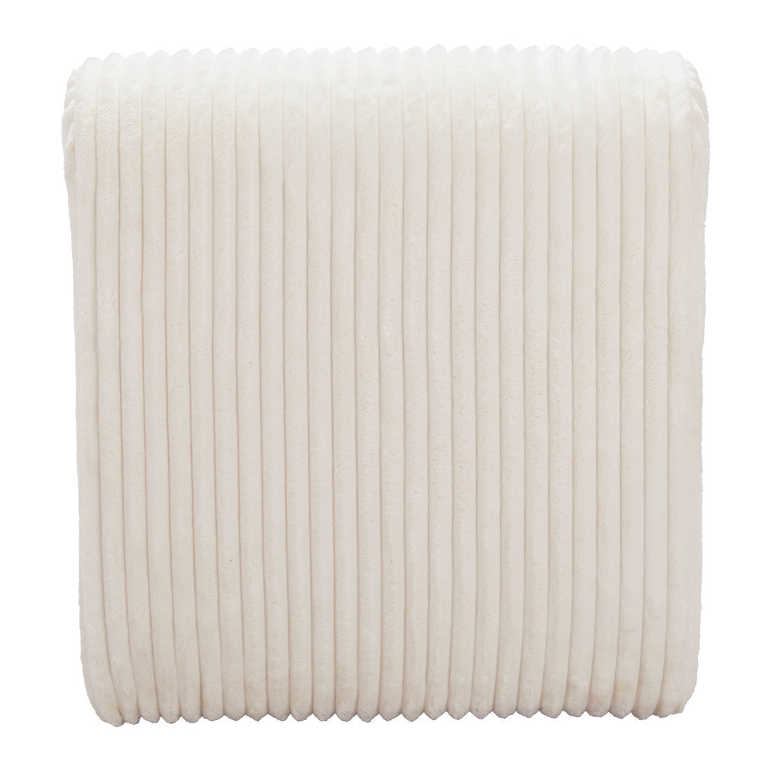 26" White Corduroy And Upholstered Lounge Chair Homeroots Living Room