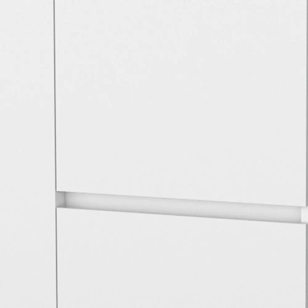 26" White Wood Rolling Bar Cart Homeroots Kitchen & Dining