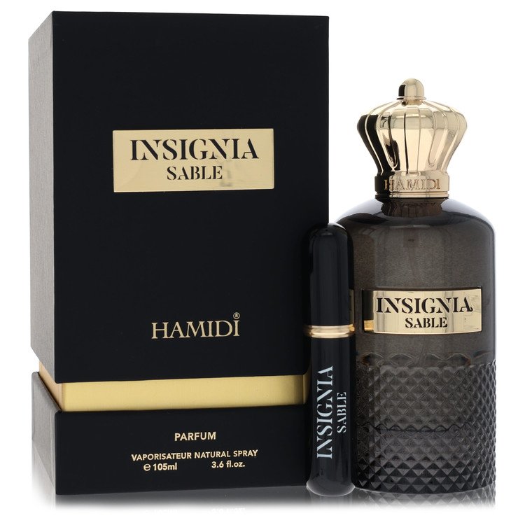 Hamidi  Hamidi Insignia Sable by Hamidi Parfum Spray 3.6 oz for Men for Fragrances for Men Hamidi