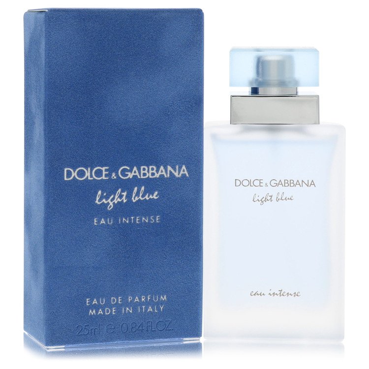Dolce & Gabbana  Light Blue Eau Intense by Dolce & Gabbana Eau De Parfum Spray 0.85 oz for Women for Fragrances for Women - GreatEagleInc