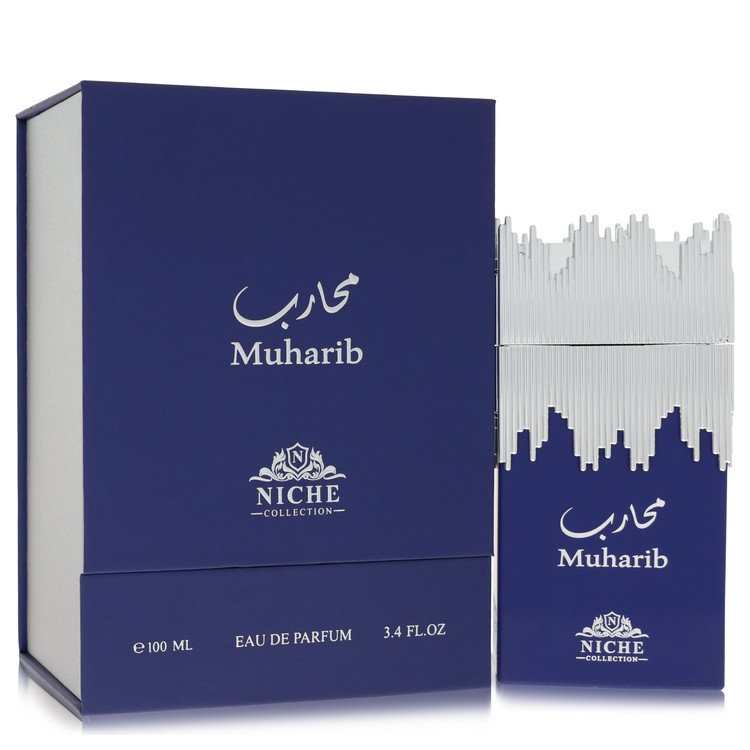 Khalis  Khalis Muharib Niche Collection by Khalis Eau De Parfum Spray 3.4 oz for Men for Fragrances for Men Khalis