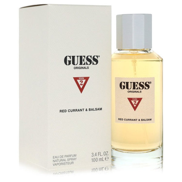 Guess  Guess Originals Type 2 Red Currant & Balsam by Guess Eau De Parfum Spray 3.4 oz for Men for Fragrances for Men Guess